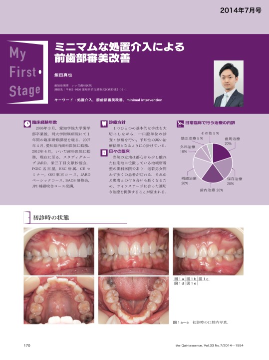 My First Stage
飯田真也
コメンテーター／長谷川龍貴
ザ・クインテッセンス