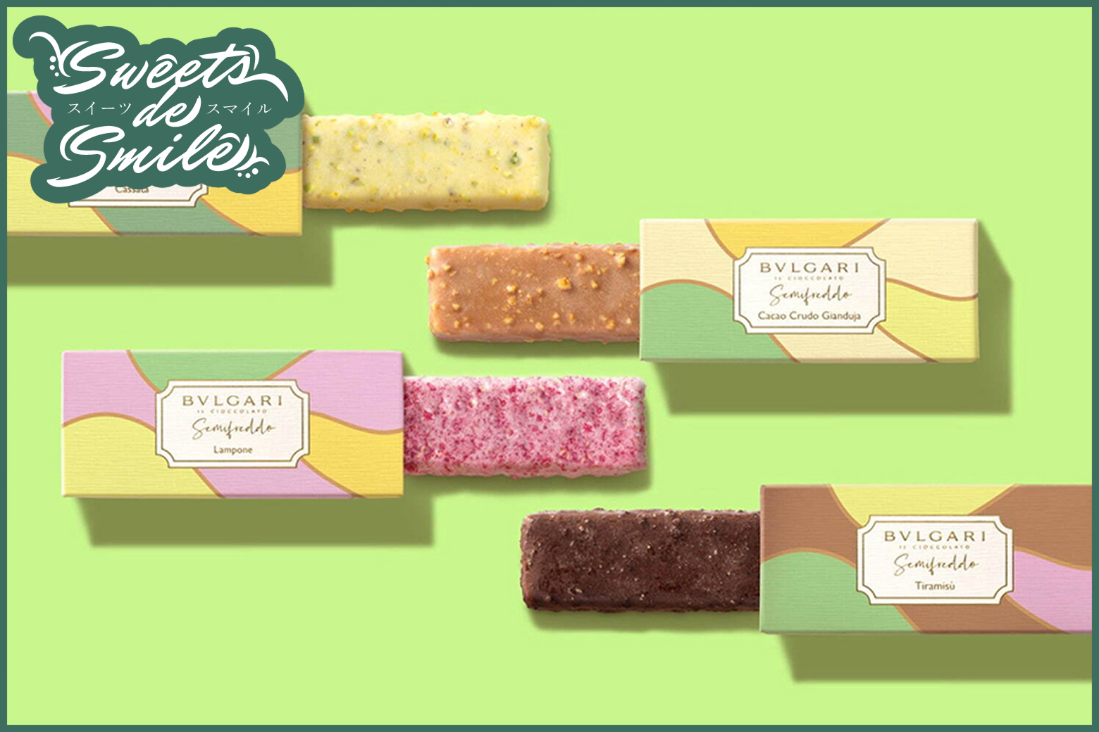 #7 ブルガリ イル・チョコラートの「セミフレッド」